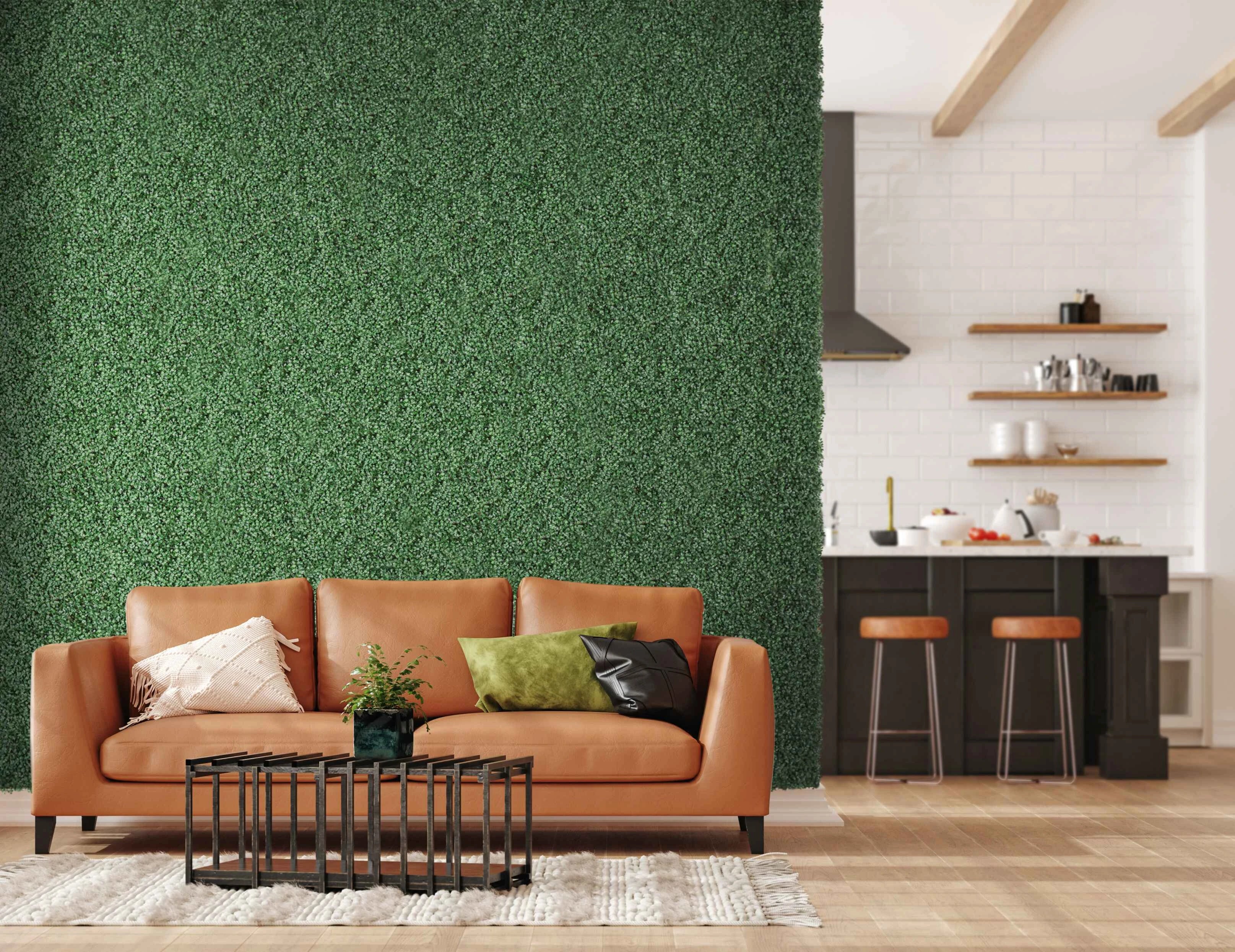 Clover Style Artificial Living Wall