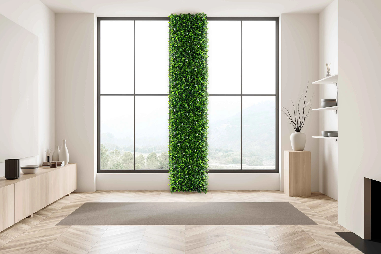 Gardenia Style Artificial Living Wall