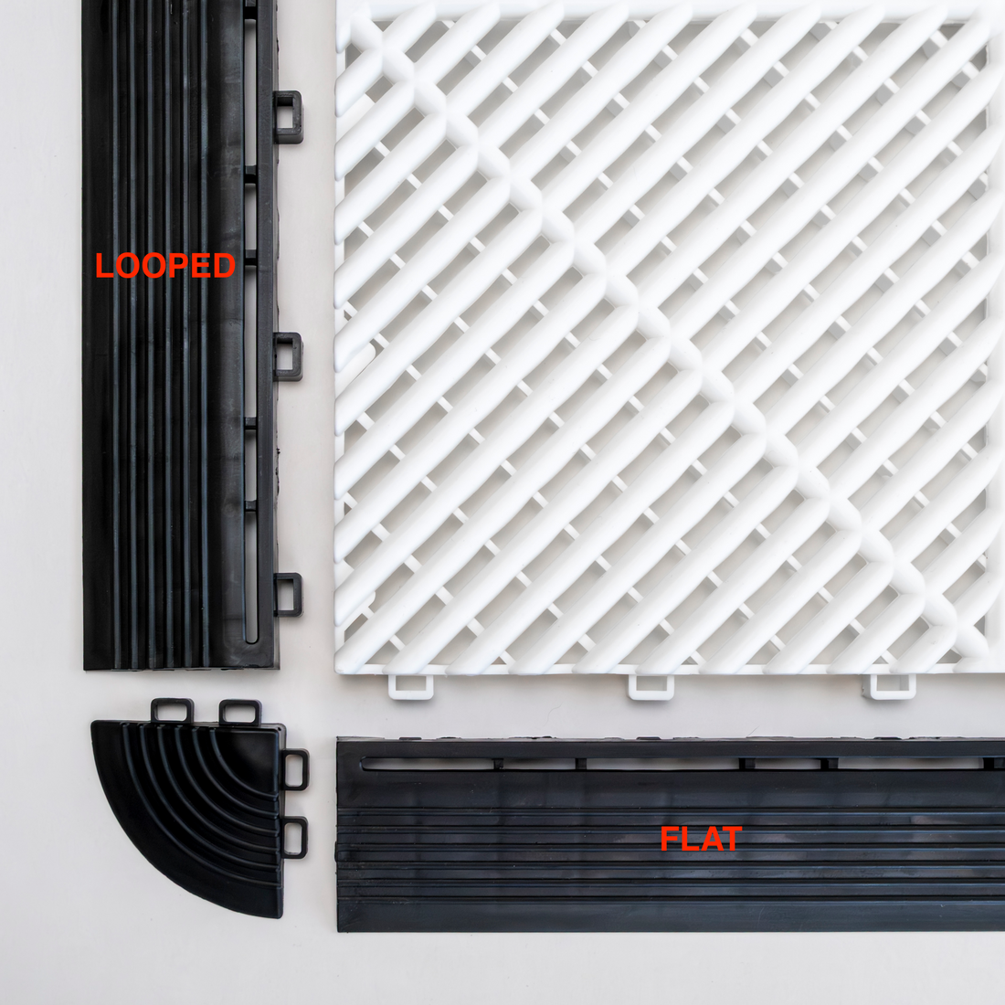 Interlocking Floor Corners with Finished Edges | Interlocking Products